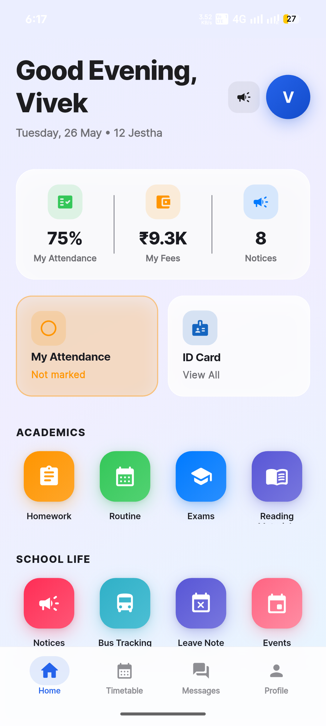 Parent app preview
